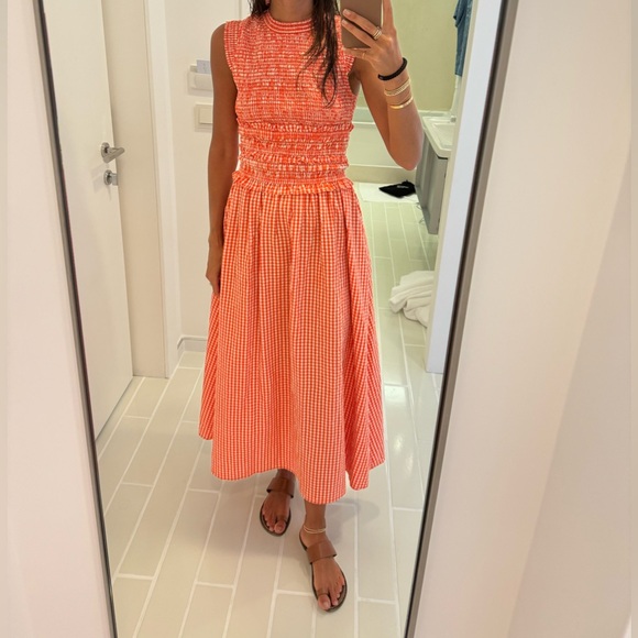 Hunter Bell Poppy Gingham Louise Dress - Picture 4 of 5